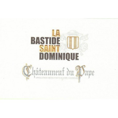 Bastide St Dominique -AOC Châteauneuf du Pape blanc 2019 BIO                                    