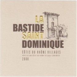 Bastide  St Dominique -AOC Côtes du Rhône Village Rouge 2012