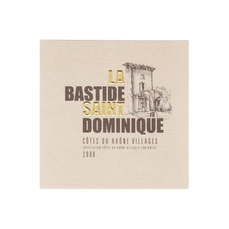 Bastide  St Dominique -AOC Côtes du Rhône Village Rouge 2012