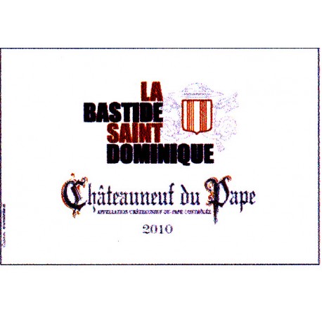 Bastide Saint Dominique AOC Chateauneuf-du-pape rouge 2012